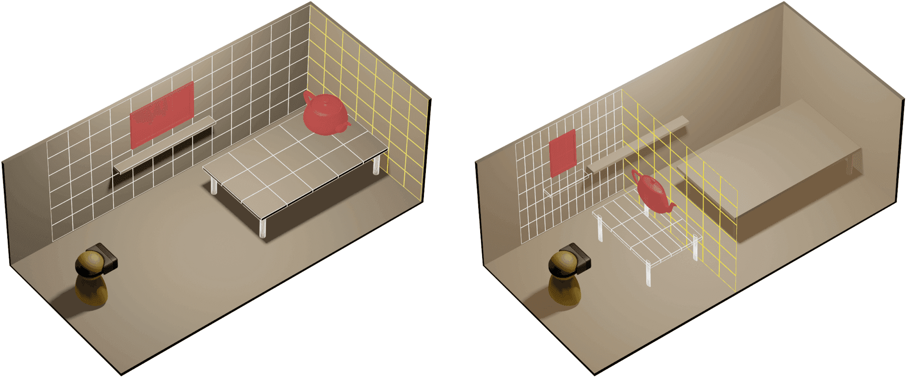 Wall-based Space Manipulation